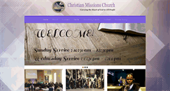 Desktop Screenshot of christianmissionschurch.org